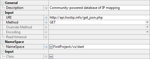 Fill in the request parameters