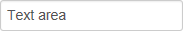 Text area