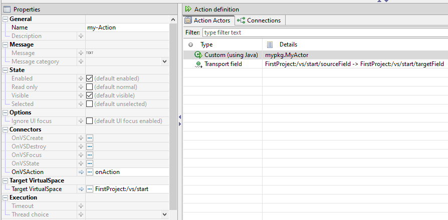 VirtualSpace and its four component types
